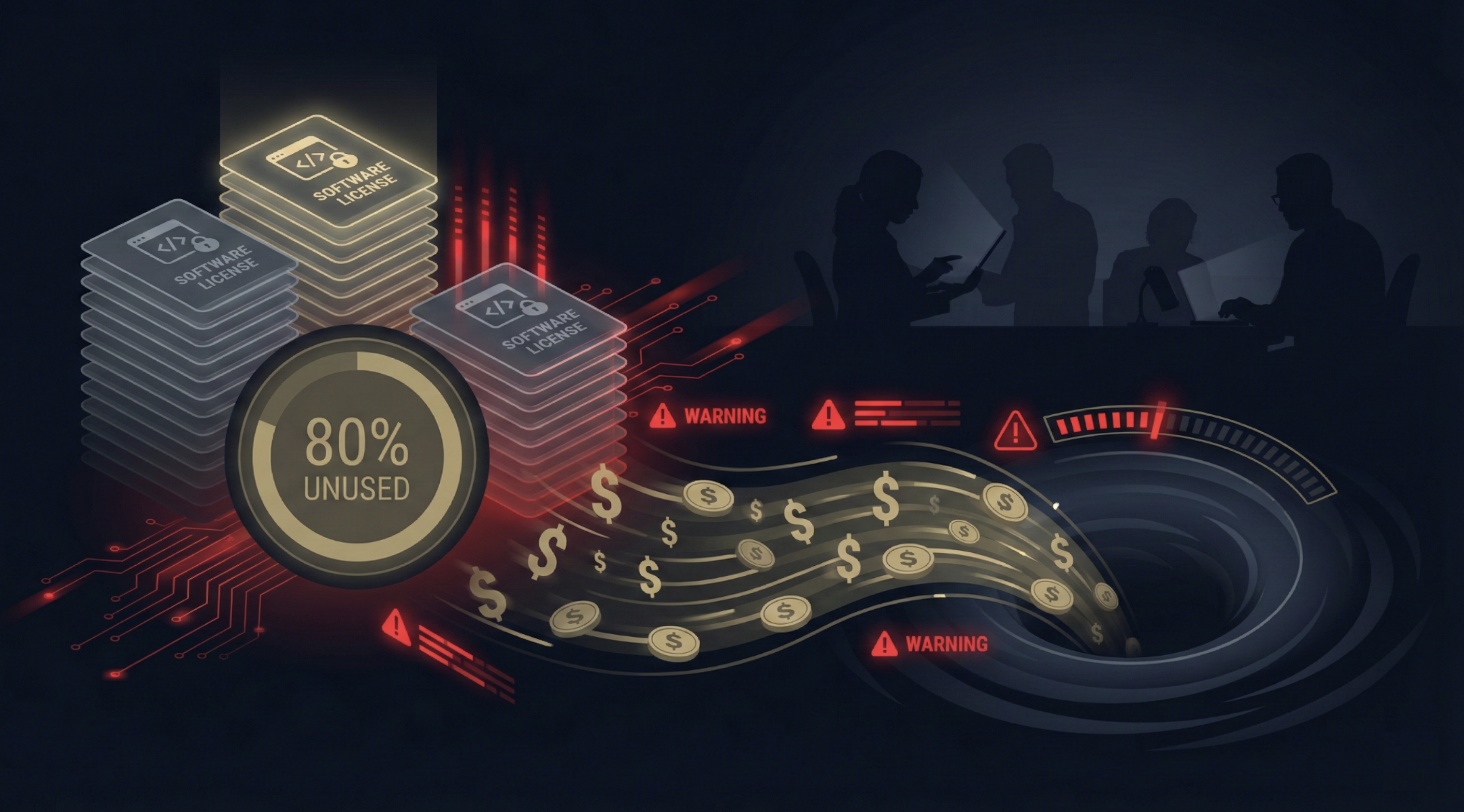 Budget bleeding on unused licenses while Shadow AI spreads